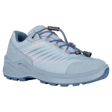 Lowa Multifunctional Shoes Zirrox II GTX Low (waterproof, textile/synthetic) ice blue/petrol children